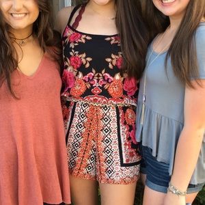 Floral romper